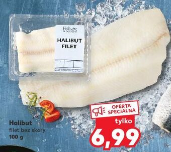 Kaufland Halibut filet bez skóry fish & seafood oferta