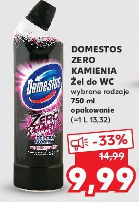 Kaufland Żel do wc pink domestos zero kamienia oferta