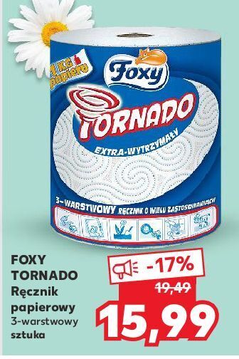 Kaufland Ręcznik kuchenny foxy tornado oferta