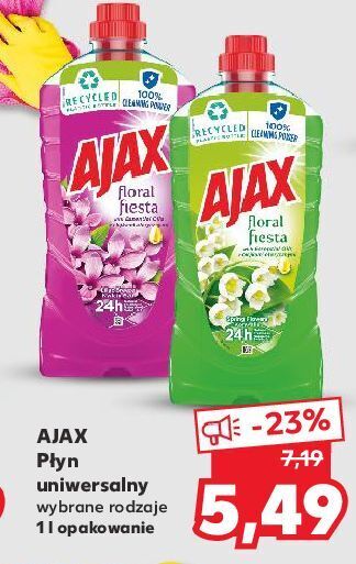 Kaufland Płyn do mycia konwalie ajax floral fiesta oferta