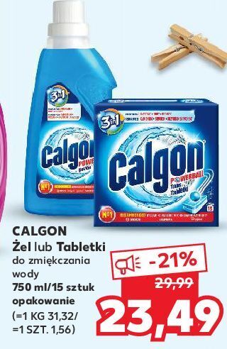 Kaufland Tabletki zmiękczające wodę przeciw kamieniowi calgon oferta