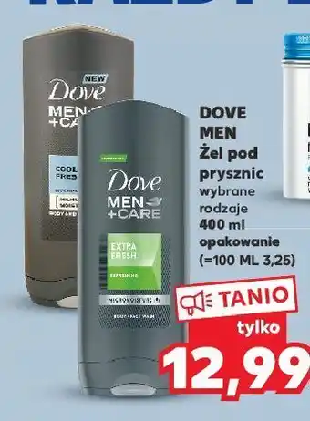 Kaufland Żel pod prysznic extra fresh dove men+care oferta