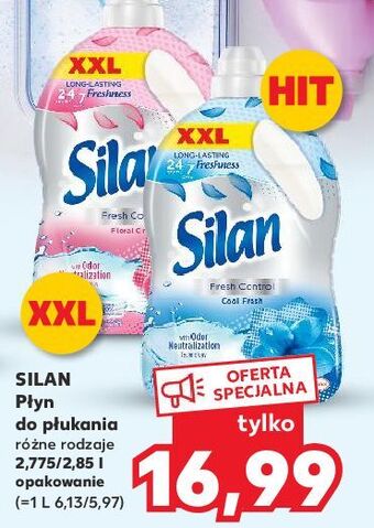Kaufland Płyn do płukania tkanin cool fresh silan fresh control oferta