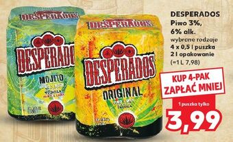 Kaufland Piwo desperados mojito oferta