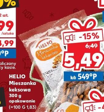 Kaufland Mieszanka keksowa helio oferta