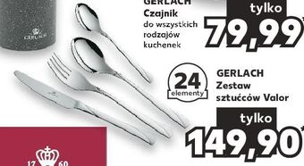 Kaufland Komplet sztućców valor mat gerlach oferta