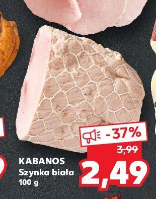 Kaufland Szynka biała kabanos oferta