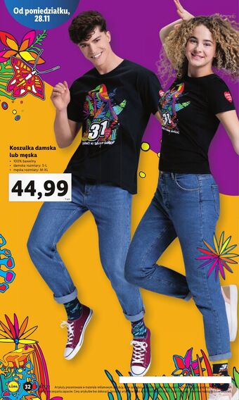 Lidl Koszulka damska wośp rozm. s-l oferta