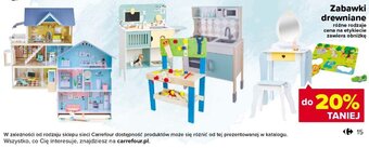 Carrefour Market Zabawki drewniane oferta