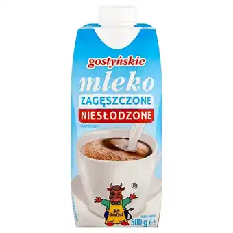 E.Leclerc Sm gostyń gostyńskie mleko zagęszczone niesłodzone 7,5% 500 g oferta