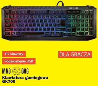 Media Expert Klawiatura dla graczy mad dog oferta