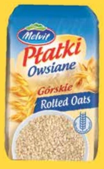 Netto Płatki owsiane melvit oferta