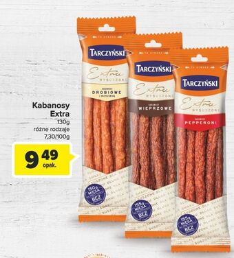 Carrefour Kabanosy wieprzowe tarczyński kabanos extra oferta
