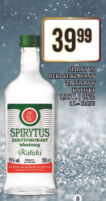 Dino Spirytus zbożowy kaliski oferta