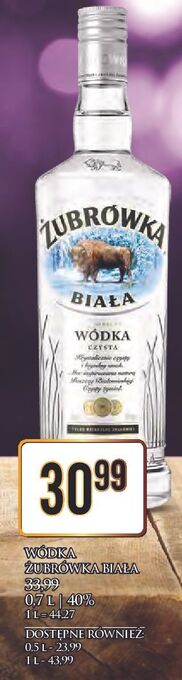 Dino Wódka żubrówka biała oferta