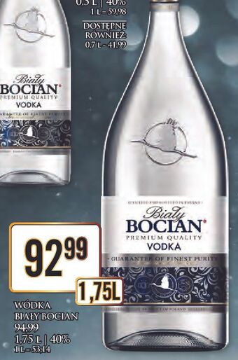 Dino Wódka biały bocian vodka oferta