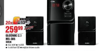E.Leclerc Głośniki ms-305 sven oferta