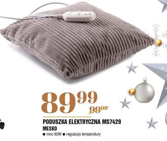E.Leclerc Poduszka elektryczna ms7429 szara mesko-agd oferta