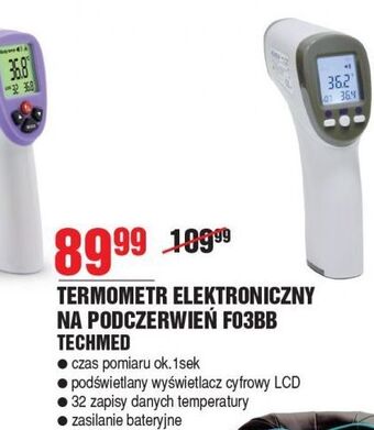 E.Leclerc Termometr tm-f03bb tech-med oferta
