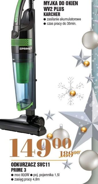 E.Leclerc Odkurzacz svc11 prime3 oferta
