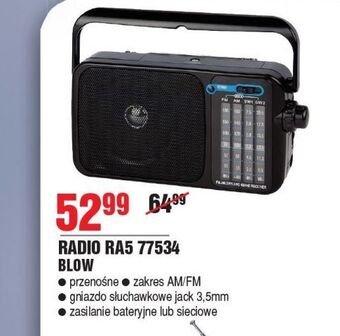E.Leclerc Radio ra5 77534 blow oferta