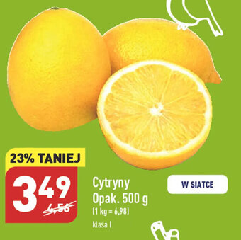 ALDI Cytryny 500 g oferta