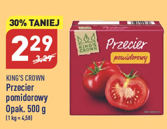 ALDI King's Crown Przecier pomidorowy 500 g oferta