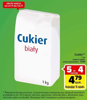 Carrefour Express Cukier 1kg oferta