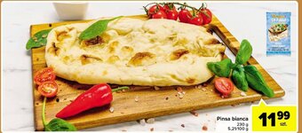 Carrefour Pinsa bianca 230g oferta