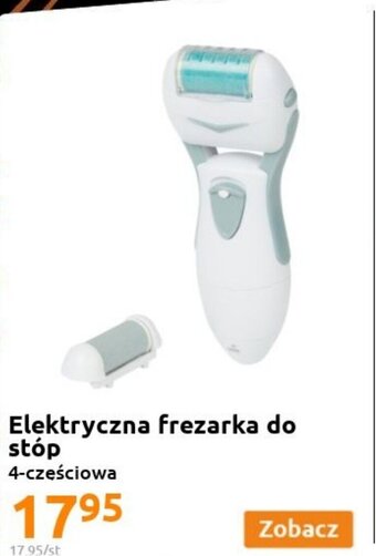 Action Elektryczna frezarka do stóp 4-częściowa oferta