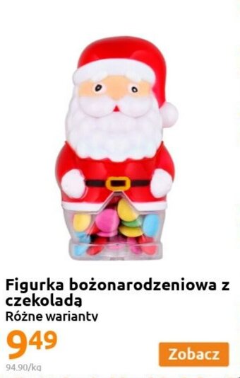 Action Figurka bożonarodzeniowa z czekoladą Różne warianty oferta
