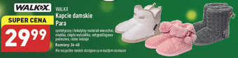 ALDI Walkx kapcie damskie para oferta