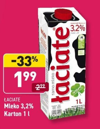 ALDI Mleko 3,2% 1l oferta