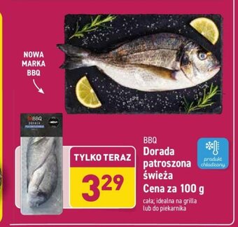 ALDI Dorada patroszona świeża 100g oferta
