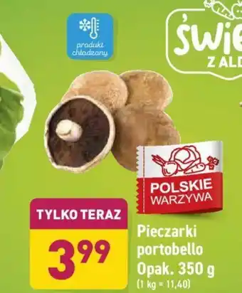 ALDI Pieczarki portobello 350g oferta