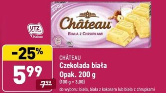 ALDI Czekolada biała 200g oferta