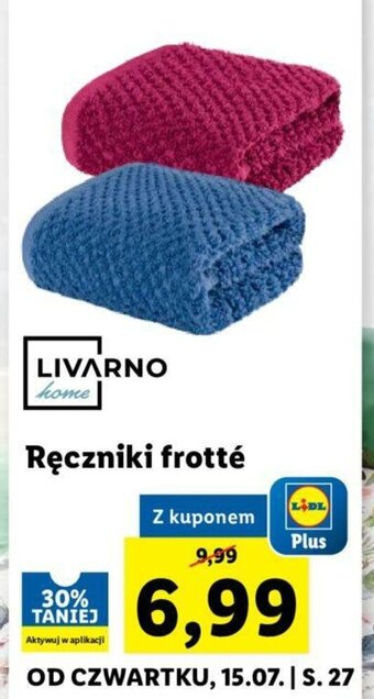 Ręcznik frotte
