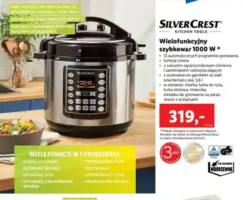 Lidl Wielofunkcyjny szybkowar 1000W oferta