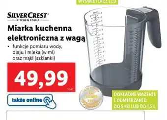 Lidl Miarka kuchenna elektroniczna z wagą oferta
