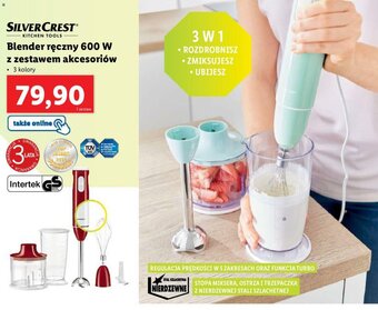 Lidl Blender ręczny 600W z zestawem akcesoriów oferta