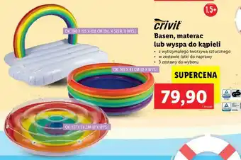 Lidl Basen, materac lub wyspa do kąpieli oferta
