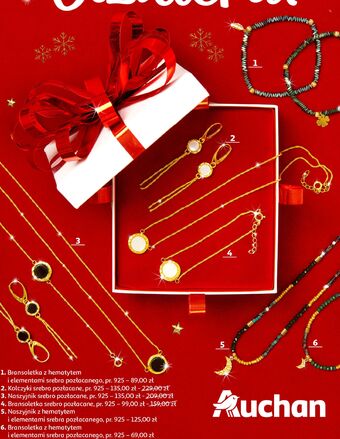 Auchan Bransoletka srebro pr. 925 oferta