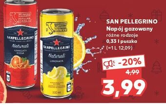 Kaufland Napój limonata san pellegrino oferta