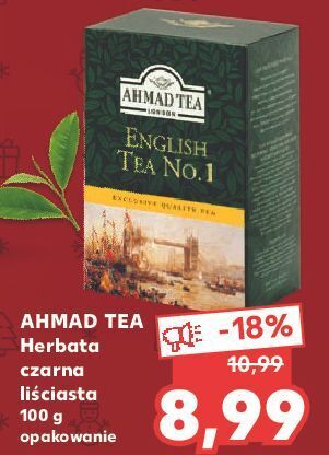Kaufland Herbata liściasta ahmad tea london english no. 1 oferta