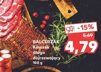 Kaufland Karczek długodojrzewający balcerzak oferta