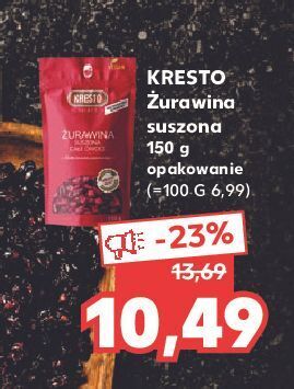 Kaufland Żurawina kresto oferta