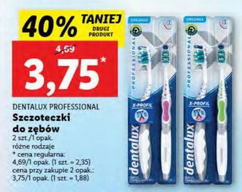 Lidl Szczoteczka do zębów classic dentalux oferta