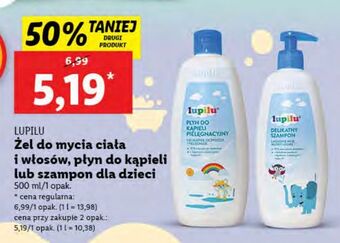 Lidl Delikatny szampon lupilu oferta