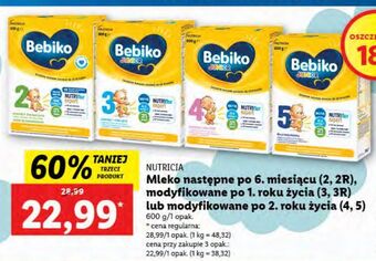 Lidl Mleko 4 bebiko junior oferta