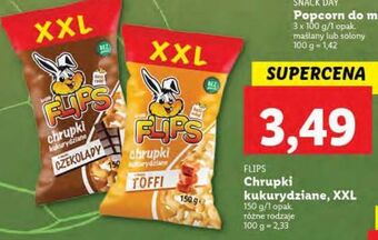 Chrupki kukurydziane czekoladowe flips